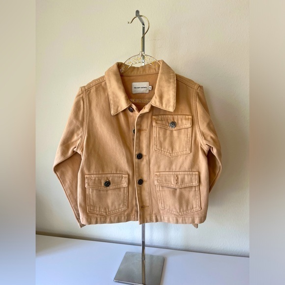 The New Society Shacket‎ Jacket, Front Pockets, Size 6y, EUC - Picture 1 of 4